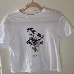 white brandy melville top